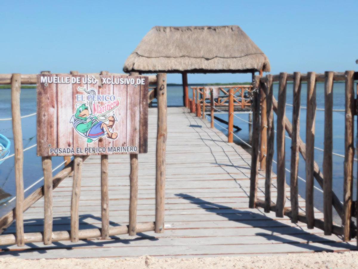 Posada El Perico Marinero Río Lagartos Exterior foto