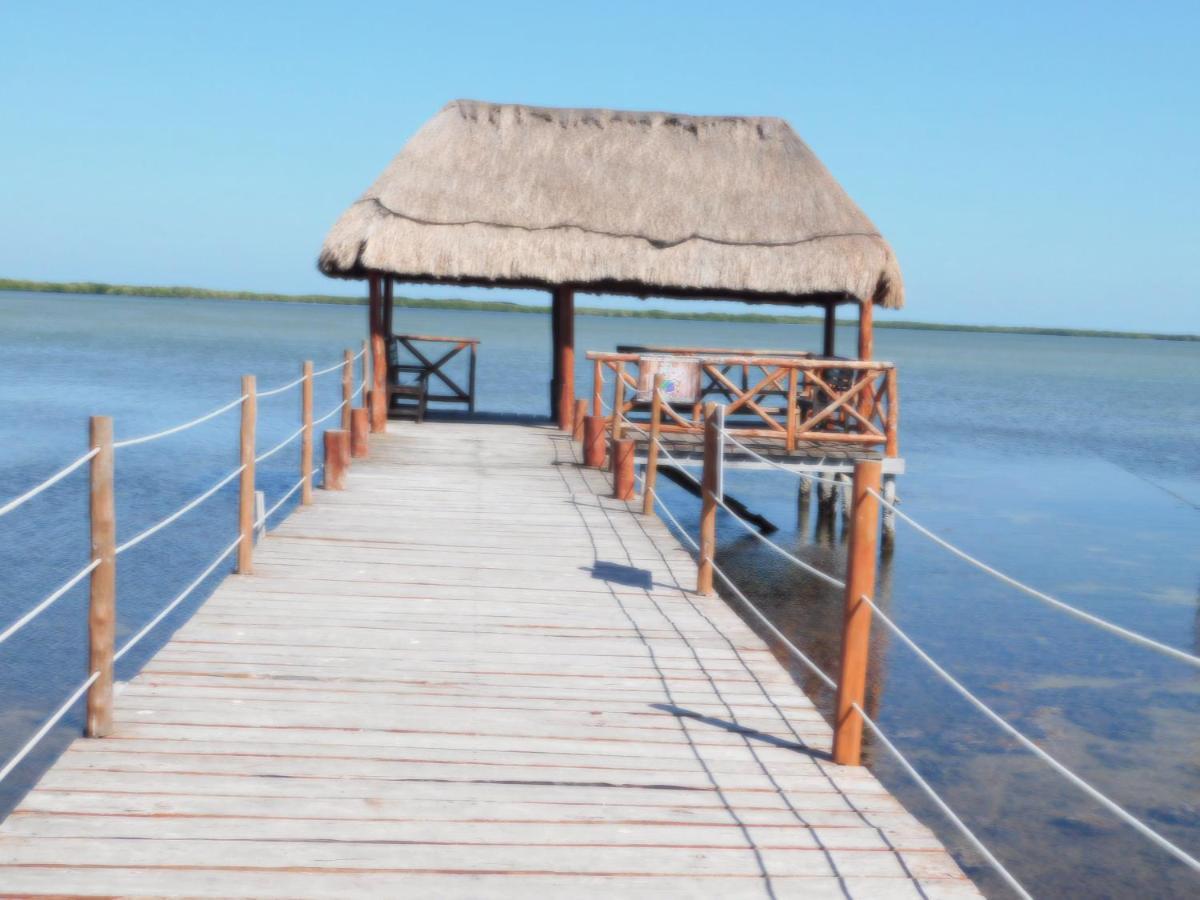 Posada El Perico Marinero Río Lagartos Exterior foto